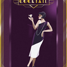 Mi Proyecto del curso: Ilustración digital estilo art déco Ein Projekt aus dem Bereich Traditionelle Illustration, Bildende Künste, Plakatdesign und Digitale Illustration von Sara Montes Audije - 08.02.2022