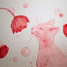 My project in Modern Watercolor Techniques course. Traditional illustration, Fine Arts, Painting, and Watercolor Painting project by liigala - 02.04.2022