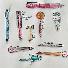 Mi Proyecto del curso: El arte del sketching: transforma tus bocetos en arte. Traditional illustration, Pencil Drawing, Drawing, and Sketchbook project by Aimee Goren - 02.04.2022