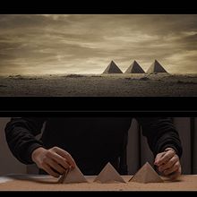Egyptian pyramids. Un progetto di Fotografia, Fotografia di ritratto, Fotografia in studio, Fotografia artistica e Fotomontaggio di saeed_omranzadeh - 23.11.2021