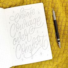 Sketchbook Series: Quotes Ein Projekt aus dem Bereich Design, Skizzenentwurf, Sketchbook, Bleistiftzeichnung, Zeichnung, Traditionelle Illustration, Lettering, H, Lettering, T, pografie und Kreativität von Joanna Muñoz - 04.02.2022