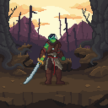 My project in Introduction to Character Design in Pixel Art course. Character Design, Video Games, Pixel Art, and Game Design project by pemond1138 - 02.05.2022