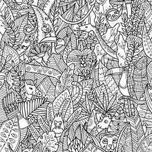 Coloring Notebook Second Edition. Traditional illustration, Digital Illustration, Editorial Illustration, and Children's Illustration project by Yuliia Bahniuk - 02.05.2022