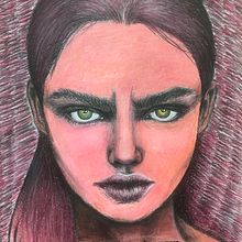 "Anger". Un proyecto de Dibujo con lápices de colores de doriisdrawing_1 - 05.02.2022