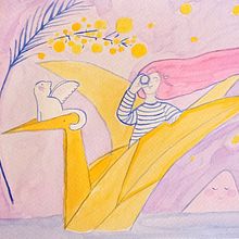 Mi Proyecto del curso: Ilustraciones oníricas con acuarela. Traditional illustration, Drawing, Watercolor Painting, Children's Illustration, Narrative, and Editorial Illustration project by Beatriz Pérez Peiró - 02.05.2022