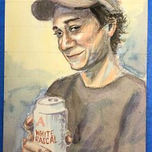 My project in Artistic Portrait with Watercolors course. Fine Arts, Painting, Watercolor Painting, and Portrait Drawing project by Amanda Williams - 01.20.2022
