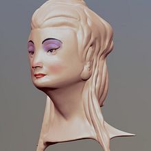 Face 03. 3D project by DEREKA FREEDOM - 02.05.2022