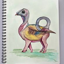 My project in Daily Sketching for Creative Inspiration course. Traditional illustration, Sketching, Creativit, Drawing, and Sketchbook project by Blossom Bets - 02.05.2022