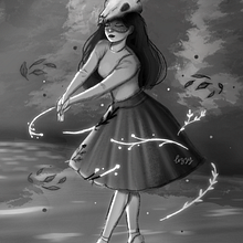 Mi Proyecto del curso: Técnicas de dibujo tradicional con Procreate. Traditional illustration, Drawing, Digital Illustration, Portrait Drawing, and Digital Drawing project by chaosdimention - 02.05.2022