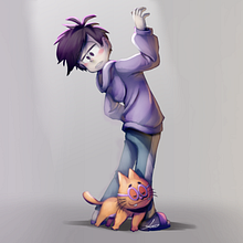 Mi Proyecto del curso: Pintura digital de personajes: ilustra con luz y color. Traditional illustration, Character Design, Digital Illustration, and Digital Painting project by compiscastel267 - 02.05.2022