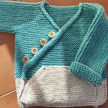 Kimono bebé de CreativaAtelier. Knitting project by ingarca - 02.03.2022