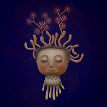 My project in Illustration of 3D Characters on Your iPad course. Un progetto di Illustrazione tradizionale, 3D, Character design, Illustrazione digitale, Modellazione 3D, Character design 3D e Pittura digitale di Harald Pizzinini - 06.02.2022
