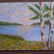 Mein Kursprojekt: Atmosphärische Landschaften in Aquarell. Fine Arts, Painting, and Watercolor Painting project by heidrunknoch - 02.04.2022