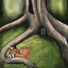 My project in Atmospheric Scenes in Procreate: Paint with Color and Light course. Traditional illustration, and Digital Illustration project by eszterreka - 02.06.2022