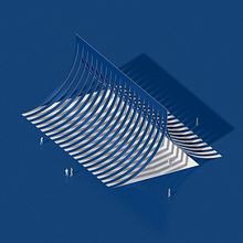 My project in Architectural Models with Rhino 3D and V-Ray course. Un progetto di 3D, Architettura, Architettura d'interni, Illustrazione digitale, Modellazione 3D, Architettura digitale e ArchVIZ di Ekin Meşe - 05.02.2022