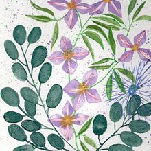 Mi Proyecto del curso: Acuarela floral: conecta con la naturaleza. Un proyecto de Ilustración tradicional, Pintura, Pintura a la acuarela e Ilustración botánica de Olga Rogel - 06.02.2022