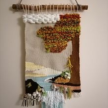 My project in Tapestry Techniques for Rug Weaving  course Ein Projekt aus dem Bereich Erweiterungsentwicklung, H, werk, Dekoration von Innenräumen und Innenarchitektur von scheilamanica - 06.02.2022