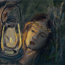 lantern light. Un projet de Peinture numérique, Beaux Arts et Illustration traditionnelle de Kim - 07.02.2022