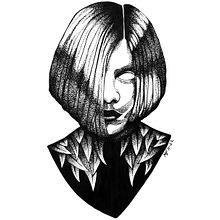 My project in Blackwork Tattoo Design course. Un progetto di Illustrazione tradizionale, Illustrazione digitale e Design di tatuaggi di lepinink - 07.02.2022
