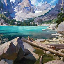 Selected Paintings, 2021. Fine Arts, Oil Painting, and Painting project by Jordan K. Walker - 02.07.2022