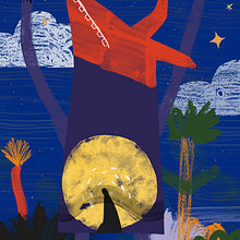 Meu projeto do curso: Ilustração e colagem digital para contos infantis. Design, Ilustração tradicional, Colagem, Ilustração digital, Ilustração infantil, Design digital, e Álbum ilustrado projeto de isabellaguizalberti - 06.02.2022