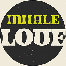 Inhale love, Exhale grace. Motion Graphics, Animation, T, pograph, 3D Animation, Kinetic T, and pograph project by Yana Kirsanava - 02.06.2022