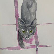 My project in Expressive Animal Portraits in Watercolor course . % Marianne Metcalf tarafından hazırlanan Geleneksel illüstrasyon, Suluboya Resim, Gerçekçi Çizim, Ve Doğalcı İllüstrasyon projesi - 02.08.2022