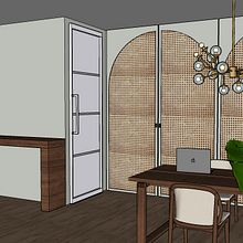 Escritório Anstudio.. Un proyecto de Diseño de interiores de Ana Ribeiro - 08.02.2022