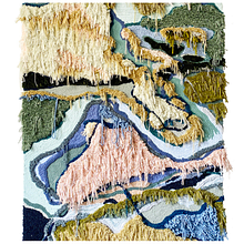 The Tide Always Rises. Un progetto di Fiber Art, Belle arti, Punch needle, Textile Design, Artigianato e Creatività di Trish Andersen - 08.02.2022