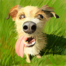 Mi Proyecto del curso: Creación de caricaturas con Infinite Painter. Traditional illustration, and Digital Illustration project by Frank Lovicario - 02.08.2022