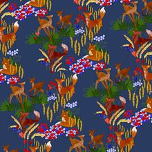 Mon projet du cours : Illustration numérique de motifs inspirés de la faune et la flore. Een project van Traditionele illustratie, Patroonontwerp,  Tekening, Digitale illustratie y  Botanische illustratie van nib.kientz - 01.02.2022