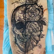 Mon projet du cours : Tatouage pour débutants. Tattoo Design project by Sigjie L’Écuyer - 02.04.2022