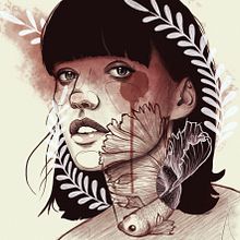 Meu projeto do curso: Retrato Ilustrado com Procreate. Traditional illustration, Vector Illustration, Digital Illustration, and Portrait Drawing project by Junior Oliveira - 02.08.2022