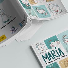 MARÍA cómic. Un proyecto de Ilustración tradicional e Ilustración editorial de Irene Sanjuan Quijada - 09.02.2022