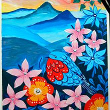 My project in Painting with Gouache: Create Poetic Illustrations course . % Sandra tarafından hazırlanan Geleneksel illüstras, on, Güzel sanatlar, Tablo, Guaj Bo, Ve ama projesi - 02.21.2022