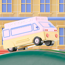 My project in Cinema 4D: Bring Playful 3D Illustrations to Life course. Traditional illustration, 3D, Digital Illustration, and 3D Modeling project by officevoodoo - 02.09.2022