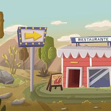 Meu projeto do curso: Pintura digital de fundo para animação. Un proyecto de Ilustración tradicional, Animación, Ilustración digital y Pintura digital de yolanabianchi - 09.02.2022