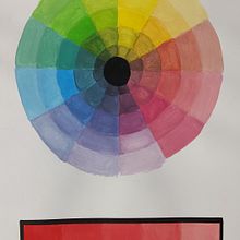 -TEG- Cercle Cromàtic. Een project van Schilderij van Mireia Isabel Vázquez - 09.02.2022