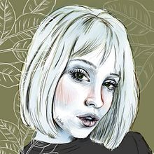 Chicas Verdes. Traditional illustration, Digital Illustration, and Portrait Drawing project by Isabel Sauvage - 02.09.2022