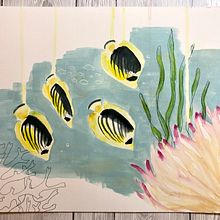 Mein Kursprojekt: Aquarellillustration von Meereswelten  . % Miriam tarafından hazırlanan Geleneksel illüstras, on, Tablo, Sulubo, a Resim, Doğalcı İllüstras, Ve on projesi - 02.09.2022