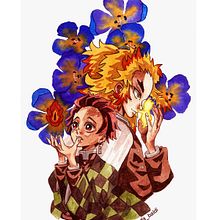 KIMETSU NO YAIBA TREN INFINITO proyecto de ilustración manga en acuarela. Traditional illustration, Drawing, Watercolor Painting, and Manga project by Guadalupe Baldi - 02.10.2022