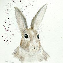 My project in Expressive Animal Portraits in Watercolor course. Un proyecto de Pintura a la acuarela, Ilustración tradicional, Dibujo realista e Ilustración naturalista				 de melindaszajkoova - 01.08.2022
