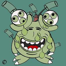 Cartoon Monsters . % Romy Shelck tarafından hazırlanan Geleneksel illüstras, on, Çizim, Film, apımcılığı, Ve Markalaşma ve Kimlik projesi - 02.08.2022