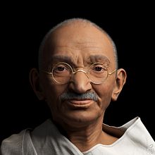 "PEACE"...Gandhi. 3D, 3D Modeling, and Character Design project by Pedro Javier Asuar Catalán - 02.09.2022