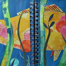 Mijn project van de cursus: Creatief aquarelschetsen voor beginners. Traditional illustration, Sketching, Creativit, Drawing, Watercolor Painting, and Sketchbook project by Ulrike Schluter - 02.10.2022