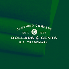 DOLLARS & CENTS - Branding. Projekt z dziedziny Design, Trad, c, jna ilustracja, Br, ing i ident, fikacja wizualna, Projektowanie graficzne, Sitodruk, T, pografia, Projektowanie logot, pów, Projektowanie mod, Liternictwo c, frowe,  Pismo dekorac i jne użytkownika Germán Rodríguez - 28.01.2020
