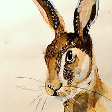 My project in Experimental Watercolor Techniques for Beginners course. Traditional illustration, Fine Arts, Watercolor Painting, and Naturalistic Illustration project by Noémie Plante - 02.10.2022