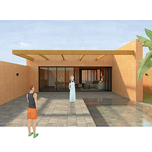 Mi Proyecto del curso: Visualización arquitectónica con V-Ray para SketchUp. Een project van Architectuur, Interactief ontwerp, Digitale architectuur y Architecturale visualisatie van Clara Idrogo - 06.02.2022