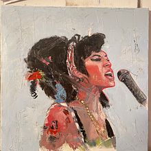 Mein Kursprojekt: Moderne Porträtmalerei mit Ölfarben. Un projet de Peinture à l'huile de Doreen Kurtz - 10.02.2022