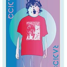 RadioQ promotional poster gif . Traditional illustration, Br, ing & Identit project by Cristina Q del Moral - 02.10.2022